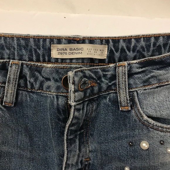 Zara - ripped & faded jeans- Z1975 Denim - Picture 4 of 5